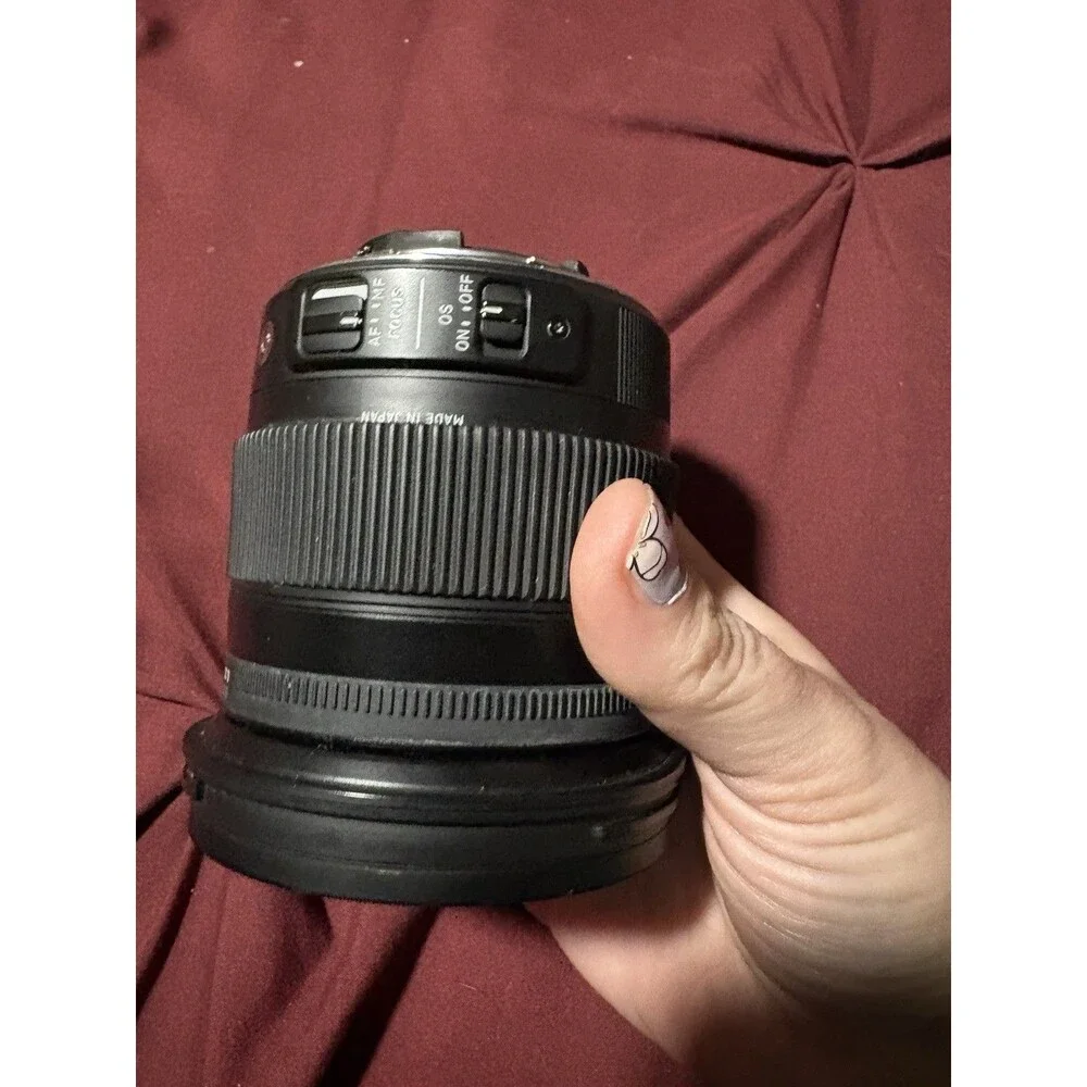 Sigma 17-70mm 1:2.8-4 DC Camera Lens No Cap For Nikon